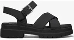 Timberland Womens Backstrap Sandal jet black 10 Wide Fit