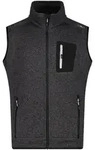 CMP MAN Fleece Vest nero-glacier (44UE) 52