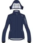 CMP Woman Jacket Zip Hood blue-ghiaccio (11ML) 40