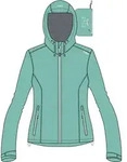 CMP Woman Jacket FIX Hood acqua (L430) 42