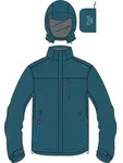 CMP MAN Jacket Zip Hood With Ventilation deep lake (M916) 50