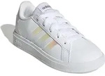 adidas Grand Court 2.0 Shoes Kids ftwr white-iridescent-ftwr white (01F7) 2.5