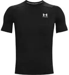 Under Armour Men's Heatgear Armour Short Sleeve black white (001) 3XL