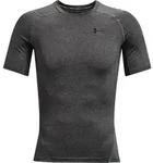 Under Armour HG Armour Comp SS gray black (090) XS