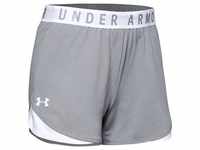 Under Armour Women's UA Play Up Shorts 3.0 true gray heather white (025-100) S