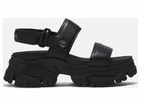 Timberland Womens Adley Way Sandal 2 Strap Sandal jet black 8 Wide Fit