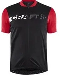 Craft Core Endur Logo Jersey Men black-bright red (999430) XXL