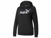 Puma Essentials+ Metallic Logo Hoodie TR puma black-metallic silver (51) M