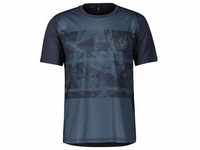 Scott Shirt M's Trail Flow SS metal blue/dark blue (7378) XL