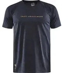 Craft ADV Gravel Short Sleeve Tee Men black-melange (999200) L