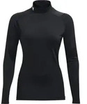Under Armour Men's Heatgear Armour Mock Long Sleeve black white (001) XXL
