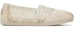 Toms Alpargata Classic natural moroccan crochet 36