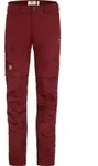 Fj&auml;llr&auml;ven Karla Pro Zip-off Trousers W bordeaux red (347) 36