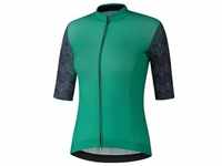 Shimano W'S Yuri Short Sleeve Jersey green (E01) L