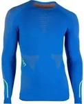 Uyn MAN Ambityon Underwear Shirt Long Sleeve fresh blue/orange shiny/yellow shiny