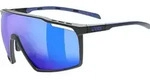 Uvex mtn Perform black-blue matt mirror blue cat. 2 one size