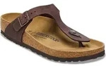 Birkenstock Gizeh Natural Leather, Oiled habana (5326) Schmal 37