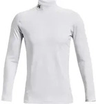 Under Armour Men's Coldgear Armour Fitted Mock white black (100) L