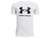 Under Armour B Sportstyle Logo SS white black L