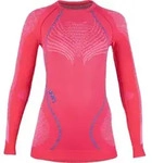 Uyn Woman Ambityon Underwear Shirt Long Sleeve geranium/pearl grey/atlantic (P207)
