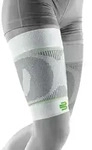 Bauerfeind Comp.sleeves Upper Leg,long wei&szlig; (WEISS) M