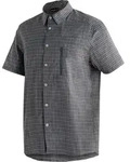 Maier Sports Mats Short Sleeve grey check (M19578) 48