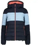 CMP Woman Jacket FIX Hood black blue (N950) 34