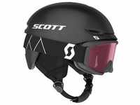 Scott Combo Hlmt Keeper 2+Goggle Jr Witty granite black (6922) S