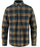 Fj&auml;llr&auml;ven Singi Heavy Flannel Shirt M dark navy-buckwheat brown (555-232) L