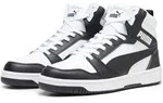 Puma Rebound v6 puma white-puma black-shadow gray-puma white (01) 5.5