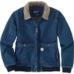 Carhartt Rugged Flex Relaxed Fit Denim Sherpa-lined Jacket beech (H87) XL REG