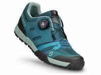 Scott Shoe W's Sport Crus-r Flat Boa petrol blue/mint green (7576) 36.0
