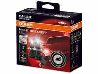 OSRAM 64193DWNB-FB, Osram H4 Night Breaker LED Autolampen Set mit ECE (2 Stück)