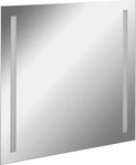 Fackelmann 84514, Fackelmann gro&szlig;er flacher eckiger LED Badspiegel 80 x 75 cm