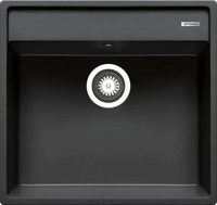 Pyramis 70078212, Pyramis kleine dunkle Granit Einbausp&uuml;le 53 cm 1 Becken