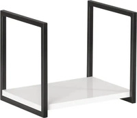 Fackelmann 84933, Fackelmann kleines Unterbau Metallregal f&uuml;r Midischrank New York