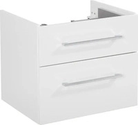 Fackelmann 83213, Fackelmann 60 cm breiter Waschtisch-Unterschrank mit 2...