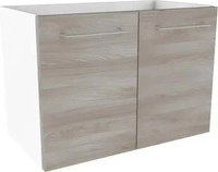 Fackelmann 84713, Fackelmann h&auml;ngender Waschtischunterschrank 60 cm 2-t&uuml;rig Lima