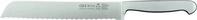 G&uuml;de 0430-21, G&uuml;de Edelstahl Brotmesser 21 cm Wellenschliff-Klinge...