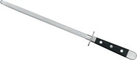 G&uuml;de 1055-26, G&uuml;de langer Wetzstahl 26 cm Klinge rund hartverchromt & geschmiedet -