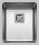 Pyramis 101024101, Pyramis tiefe Edelstahl Unterbausp&uuml;le 35 cm 1 Becken ohne