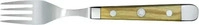 G&uuml;de X013-09, G&uuml;de Men&uuml;gabel 9 cm Klinge handgeschmiedet Tafelgabel mit