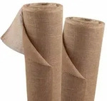 100m x 1m Jutegewebe 215g/m2 Jutematte Gartenjute Jute Stoff Sackleinen Juteband