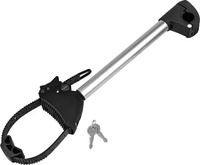 Eufab 10012991, Eufab Strap Rahmenhalter lang mit Schloss