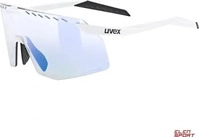 uvex S5330838804, uvex pace stage V Sportbrille mirror blue wei&szlig;