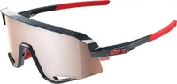 100% 60057-00001, 100% 100% Slendale Hiper Sportbrille hiper crimson-silver schwarz