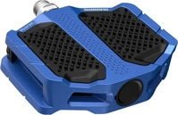 Shimano EPDEF205B, Shimano Plattformpedale PD-EF205 one_size blau