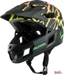 Alpina A9779151, Alpina Rupi Fullface Kinderhelm orange/schwarz