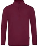 Jako Ziptop Doubletex - maroon - 3XL