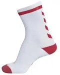 hummel Elite Indoor Socken Low - white/true red - 27-30